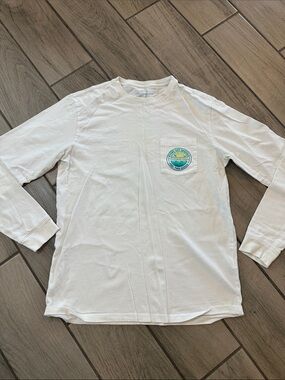 Vineyard Vines Mens Crewneck Long Sleeve Graphic T-Shirt Small